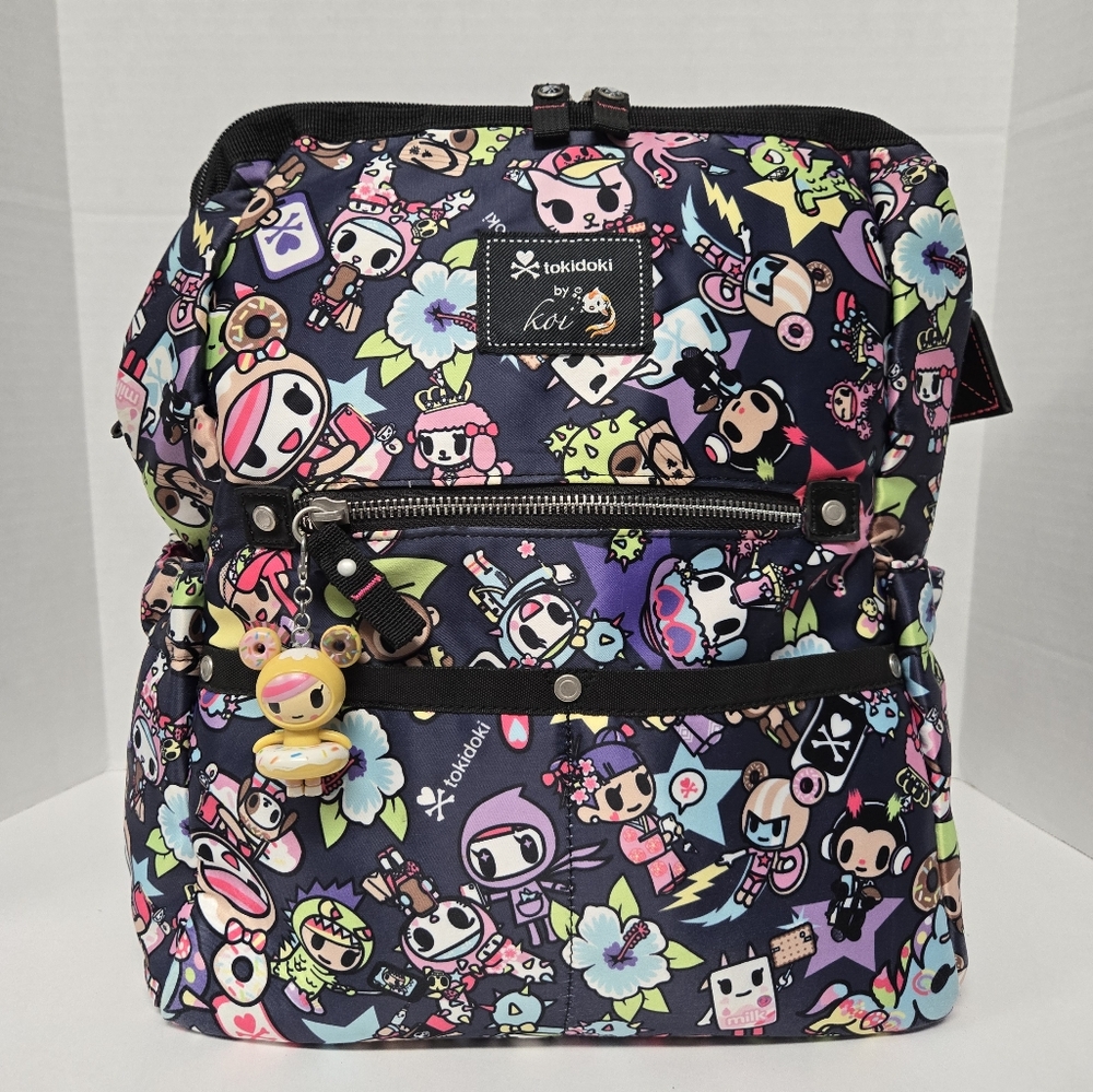 Tokidoki x Koi Medical Backpack w/Pockets 15x11x5.5"
